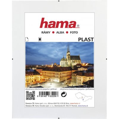 Hama Clip-Fix, plastové sklo, 62x93 cm – Zbozi.Blesk.cz