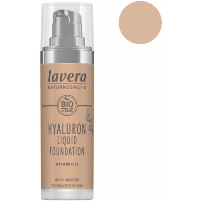 lavera Lehký tekutý make-up s kyselinou hyaluronovou 03 Warm Nude 30 ml – Sleviste.cz