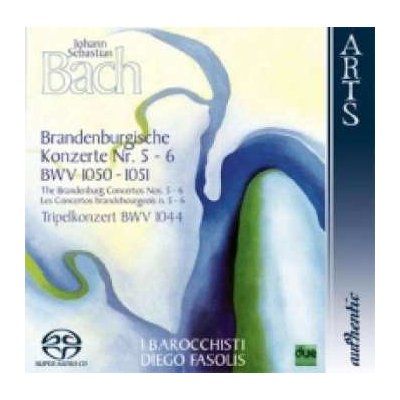 SA Johann Sebastian Bach - Brandenburgische Konzerte #5-6 BWV 1050-1051, Triplekonzert BWV 1044 CD – Hledejceny.cz