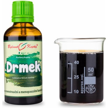 Bylinné kapky Drmek Vitex přírodní progesteron kapky tinktura 50 ml