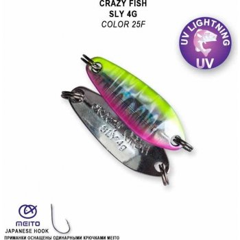 Crazy Fish Plandavka Sly 3,3 cm 4 g 25F