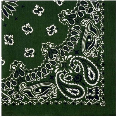 Bandana šátek Army green II B1845 Blingstar zelená – Hledejceny.cz