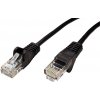 PremiumCord sputp03C Patch, UTP RJ45-RJ45 level 5e, 3m, černý