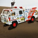 Plechová hračka Kovap Tatra 815 Dakar 1994