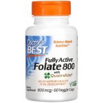 Doctor's Best Fully Active Folate 800 with Quatrefolic 800mcg 60 kapslí – Hledejceny.cz