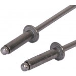 Nýt trhací nerez/nerez A2 s plochou hlavou - 4.0x10 – Zboží Mobilmania