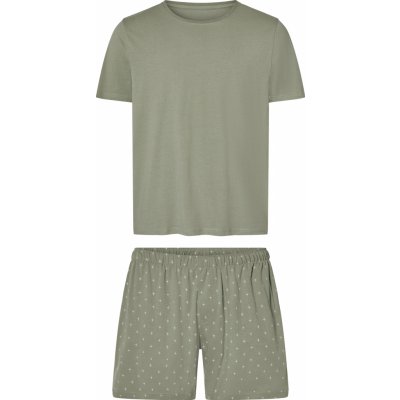 Esmara Men pánské pyžamo puntíky/khaki – Zboží Dáma