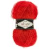 Příze Alize Mohair Classic New 56 červená