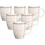 Mäser Sada keramických hrnků Bel Tempo 6 ks béžová 380 ml – Hledejceny.cz