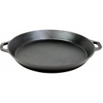 Valhal Outdoor Litinová hluboká pánev dva úchyty zkosená Gastro 50 cm – Zbozi.Blesk.cz