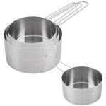 Orion Kuchyňské odměrky do dóz, sada 4ks kovové, od 60ml po 250ml – Hledejceny.cz