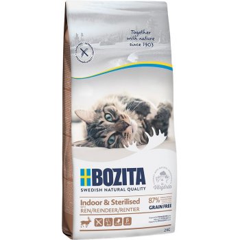 Bozita Grainfree Indoor & Sterilised se sobem 10 kg