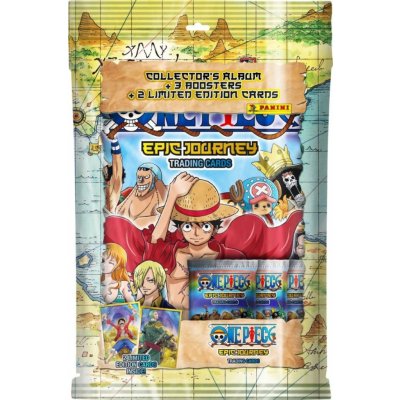 Panini One Piece Trading Cards Epic Journey Starter Set CZ – Zboží Mobilmania