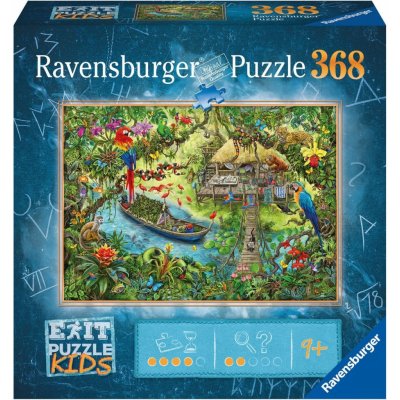 Ravensburger Exit KIDS: Džungle 368 dílků