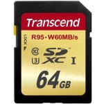 Transcend SDXC 64 GB UHS-I U3 TS64GSDU3 – Hledejceny.cz