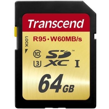 Transcend SDXC 64 GB UHS-I U3 TS64GSDU3