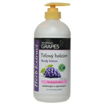 Herb Extrakt tělový balzám hrozno 500 ml – Zboží Dáma