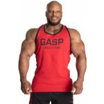 Gasp Ribbed T-Back chilli red tílko Gasp červené – Zboží Dáma