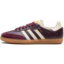 adidas Samba OG Maroon Gold Metallic (W)