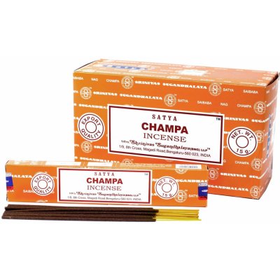 Shrinivas Satya Vonné tyčinky Champa 15 g – Hledejceny.cz