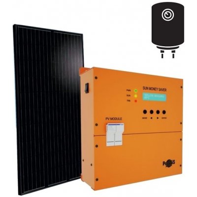 VSelektro ohřev vody Sun Money Saver FVP 7 × 385Wp 2,7 kWp