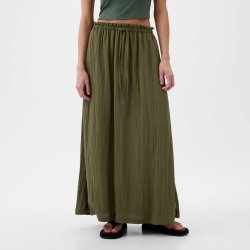 GAP dámská maxi sukně khaki