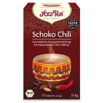 Yogi Tea BIO Čaj Choco Chili 17 x 2,4 g