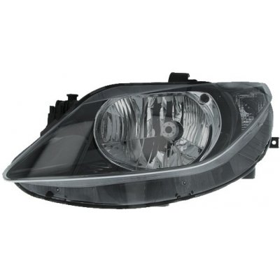 Levé přední světlo Seat Ibiza IV (6J/6P) 08-12 ČERNÉ | Zboží Auto