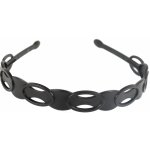 Černá matná čelenka do vlasů – Zboží Dáma