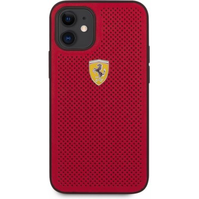 Pouzdro Ferrari On Track Perforated iPhone 12 mini Red – Sleviste.cz