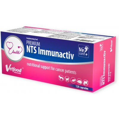 Vetfood Premium NTS Immunactiv doplňky stravy pro psy a kočky 120 ks – Hledejceny.cz