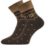 Lonka ponožky Frotana 2 pár caffee brown – Zboží Dáma