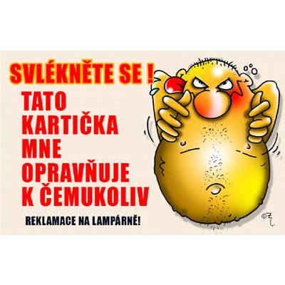 Průkaz Svlékněte se – Hledejceny.cz