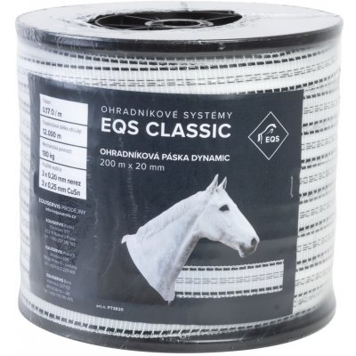EQS Classic ohradníková páska Dynamic 20mm 200m – Hledejceny.cz
