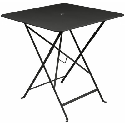 Fermob Bistro 71 x 71 cm Černý kovový skládací stůl – Hledejceny.cz