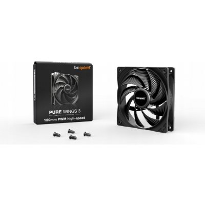 be quiet! Pure Wings 3 120mm PWM high-speed BL106 – Zbozi.Blesk.cz