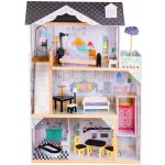 Ecotoys Dřevěný domeček pro panenky Liza s výtahem – Zboží Dáma