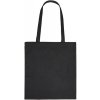 Nákupní taška a košík Printwear Bavlněná taška s dlouhými uchy XT903 Black