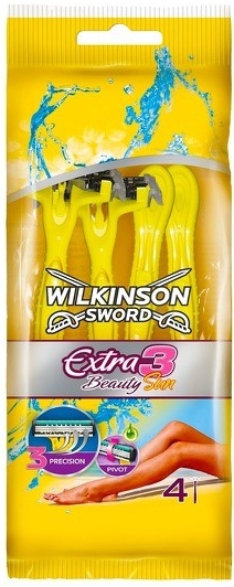 Wilkinson Sword Extra 3 Beauty Sun 4 ks