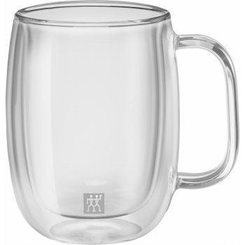 Zwilling Sorento Plus sada skleněných hrnečků na kávu dvojitá stěna 39500 112 0 2 x 335 ml