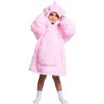 Cozy Noxxiez CH305 Jednorožec hřejivá televizní mikinová deka s kapucí – Zboží Dáma