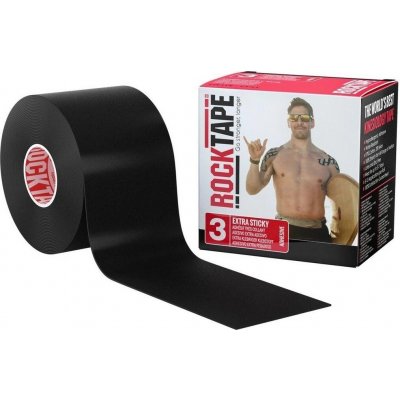 RockTape Kineziologické tejpy Classic černá 5 cm x 5 m – Zboží Dáma