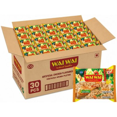 Wai Wai Instantní nudle s příchutí kuřecí 75 g – Sleviste.cz