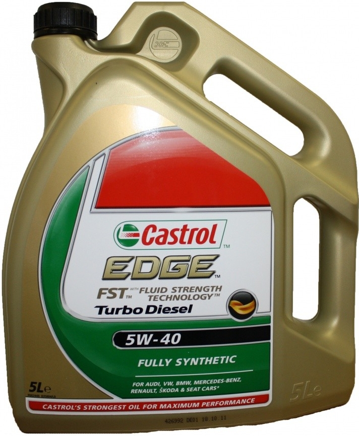 Castrol Edge Turbo Diesel 5W-40 5 l