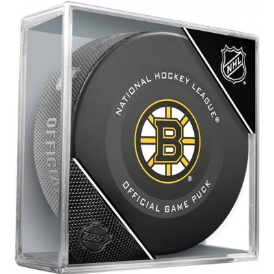 Inglasco / Sherwood Fanouškovský puk NHL Official Game Puck Boston Bruins