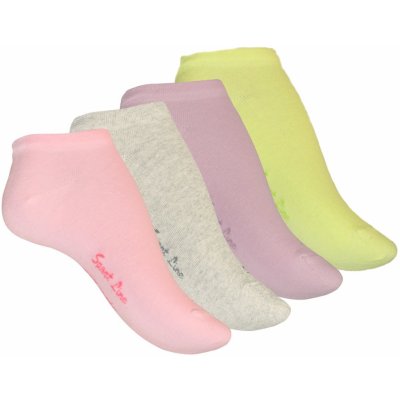 Ponožky dámské kotníčkové "SPORT LINE" pastelové 4 páry mix – Zboží Mobilmania