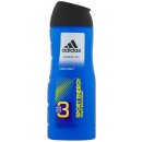 Sprchový gel Adidas 3 Active Sport Energy Men sprchový gel 400 ml