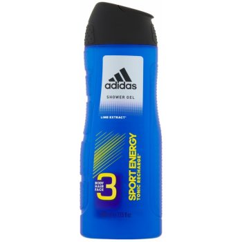 Adidas 3 Active Sport Energy Men sprchový gel 400 ml