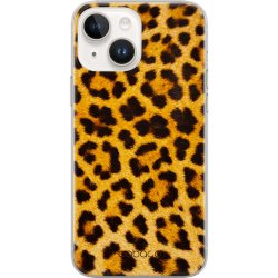 Pouzdro AppleMix BABACO Apple iPhone 14 - gumové - leopardí vzor