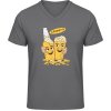 Pánské Tričko Soft-Style V Triko Gildan - Pivní motiv - Na zdraví - Uholná